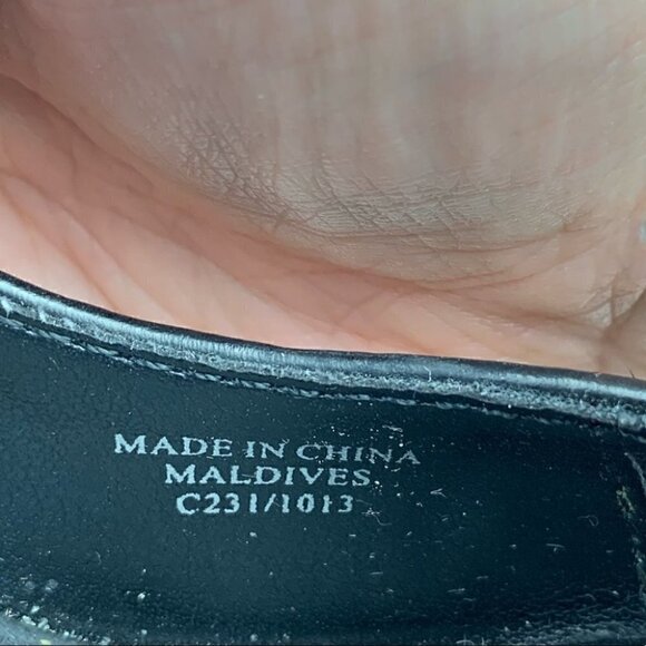 Max studio heels size 6.5 calf hair peep toe - Picture 11 of 12